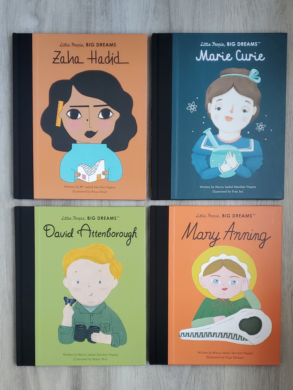 Set Of 4 - Little People Big Dreams - Hardcover